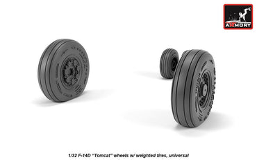 Armory 32310 F-14D Tomcat Early Weighted Wheels 1:32