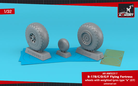Armory 32317 B-17B/C/D/E/F Flying Fortress Weighted Type A 1:32