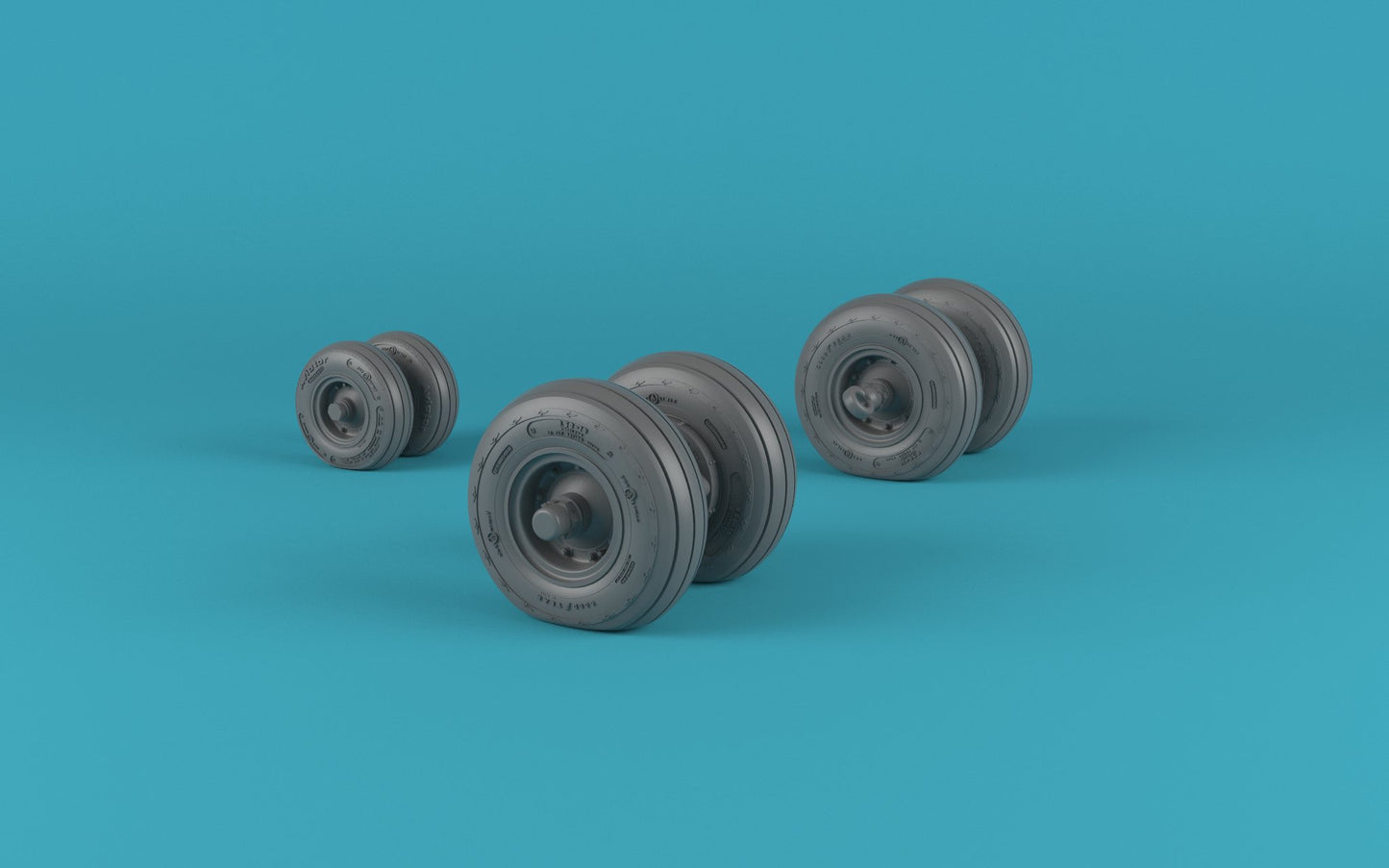 Armory ARAW48335 1:48 Bell-Boeing V-22/MV-22 Osprey Weighted Tyres Type B