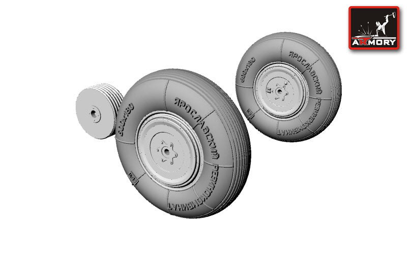 Armory ARAW72005 1:72 Yakovlev Yak-15 wheel