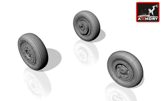 Armory ARAW72022 1:72 Yakovlev Yak-38 Forger wheels