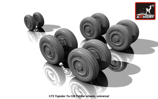 Armory ARAW72041 1:72 Tupolev Tu-128M/Tu-128UT wheels