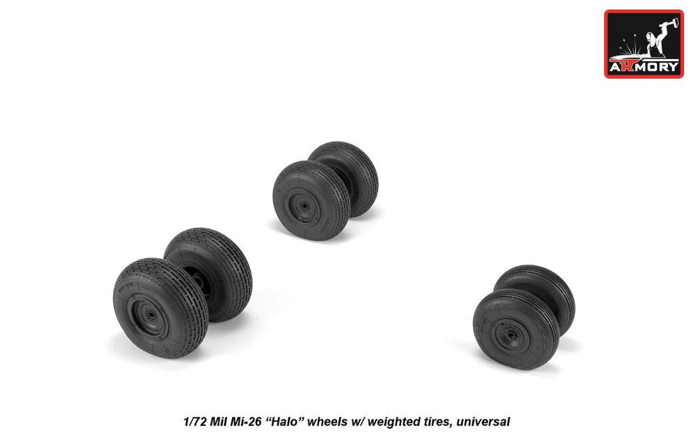 Armory ARAW72062 1:72 Mil Mi-26 'Halo' wheels