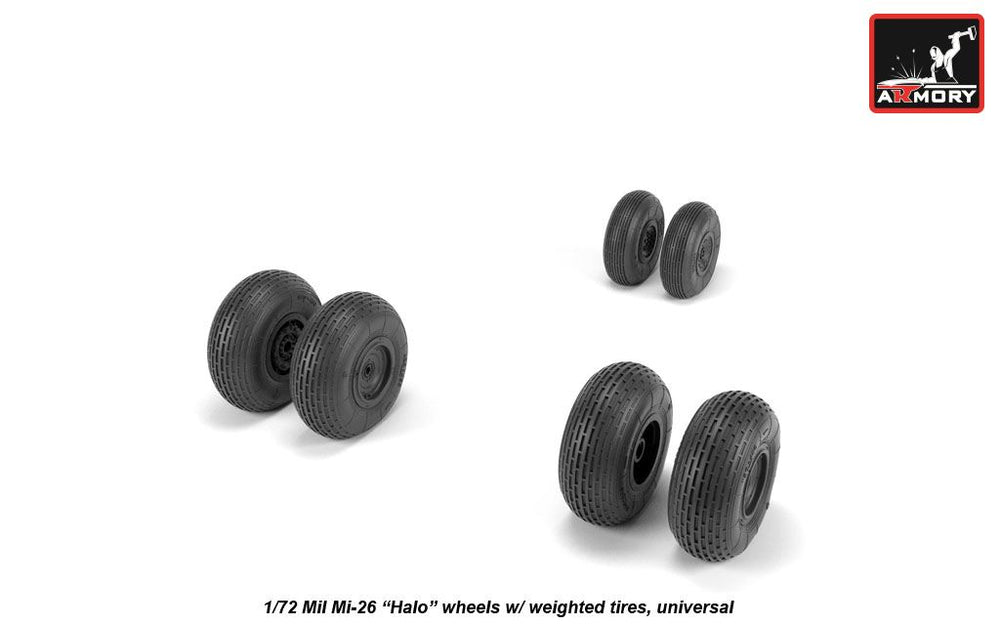 Armory ARAW72062 1:72 Mil Mi-26 'Halo' wheels