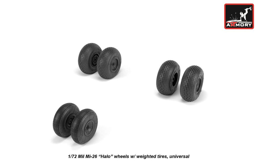 Armory ARAW72062 1:72 Mil Mi-26 'Halo' wheels
