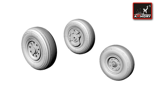 Armory ARAW72306 1:72 Lockheed-Martin F-35B Lightning-II wheels