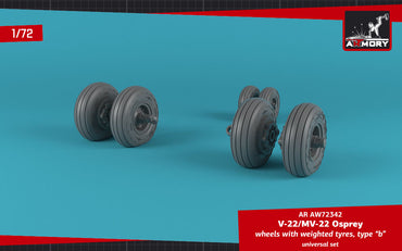 Armory ARAW72344 1:72 Sikorsky CH-53E/G Sea Stallion Late Weighted Tyres