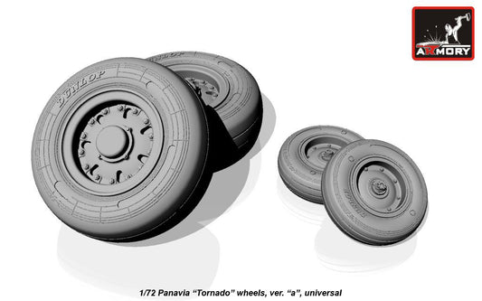 Armory ARAW72501A 1:72 Panavia Tornado wheels, version "a"