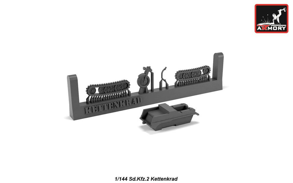 Armory ARM14202 1:144 Sd.Kfz.2 Kettenkrad