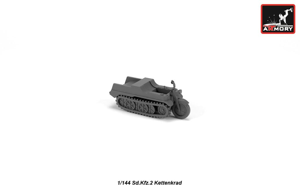 Armory ARM14202 1:144 Sd.Kfz.2 Kettenkrad