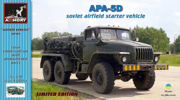 Armory ARM72302 1:72 APA-5D Soviet Airfield Starter Vehicle for ICM Ural-4320