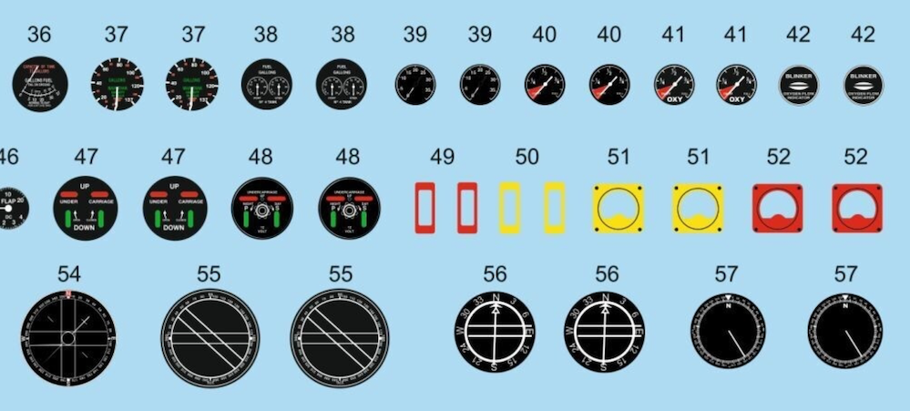 Airscale AS32RAFA 1:32 Full Colour RAF Instruments Remastered