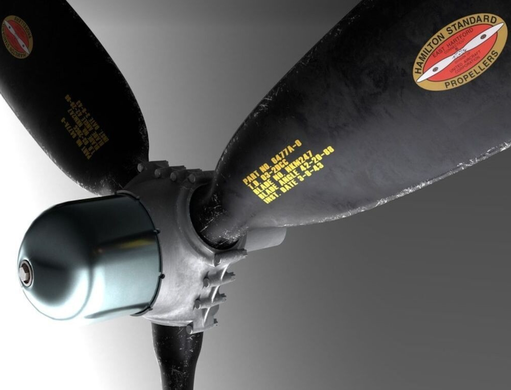 Airscale AS48PROP 1:48 Propeller Blade Logos