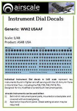 Airscale AS48USA 1:48 USAAF Instruments
