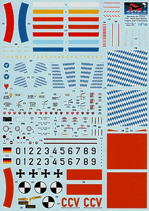 Astra Decals ASD4816 1:48 German Lockheed F-104G Starfighter Decals
