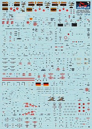 Astra Decals ASD4816 1:48 German Lockheed F-104G Starfighter Decals