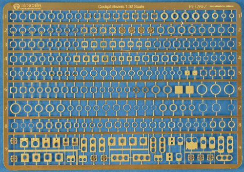 Airscale ASPE32BEZ 1:32 Instrument Bezels