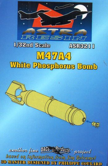 Daco Products ASR3211 1:32 M47A4 White Phosphorus Bomb