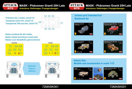 Attack Kits AT-72MA001 1:72 Phanomen Granit 25H