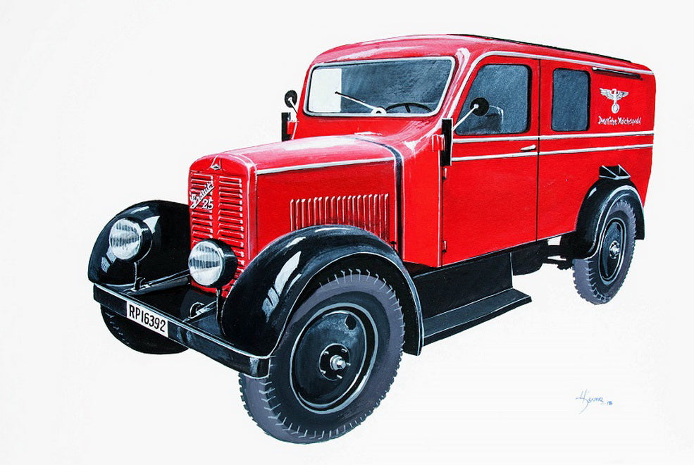 Attack Kits ATK72910 1:72 Phanomen Granit 25H Late Utility Civil, Reichpost, Cz