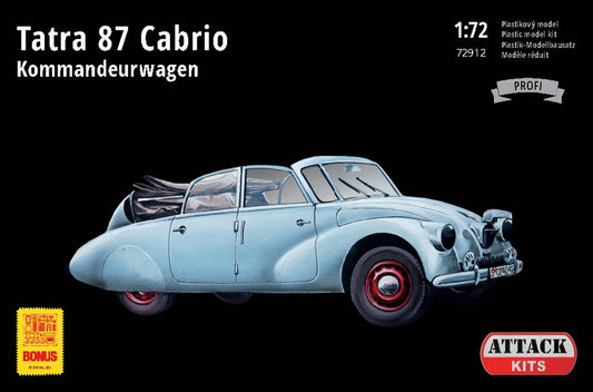 Attack Kits ATK72912 1:72 Tatra 87 Cabriolet Kommandeurwagen