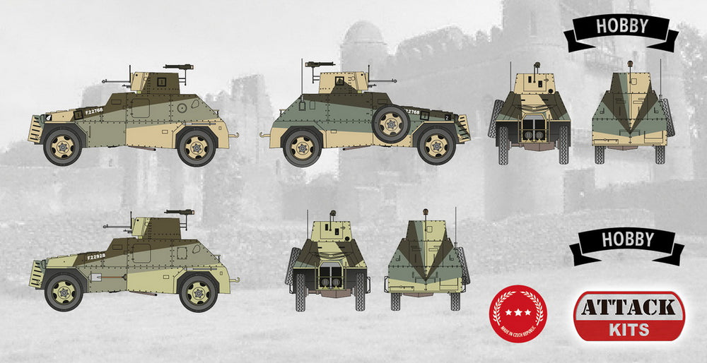Attack Kits ATK72926 1:72 Marmon-Herrington Mk.II ME Mediterranean