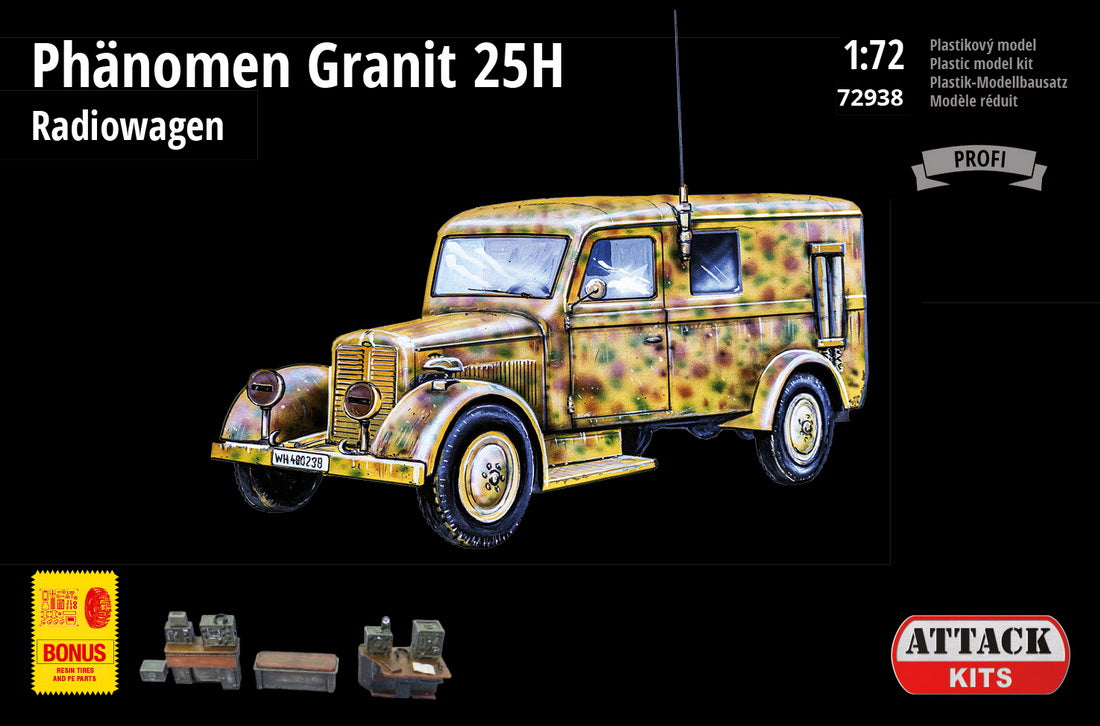 Attack Kits ATK72938 1:72 Phanomen Granit 25H Radiowagen