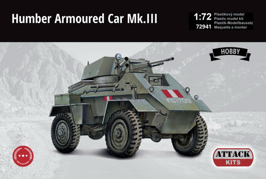 Attack Kits ATK72941 1:72 Humber Armoured Car Mk.III Hobby Line plastic parts