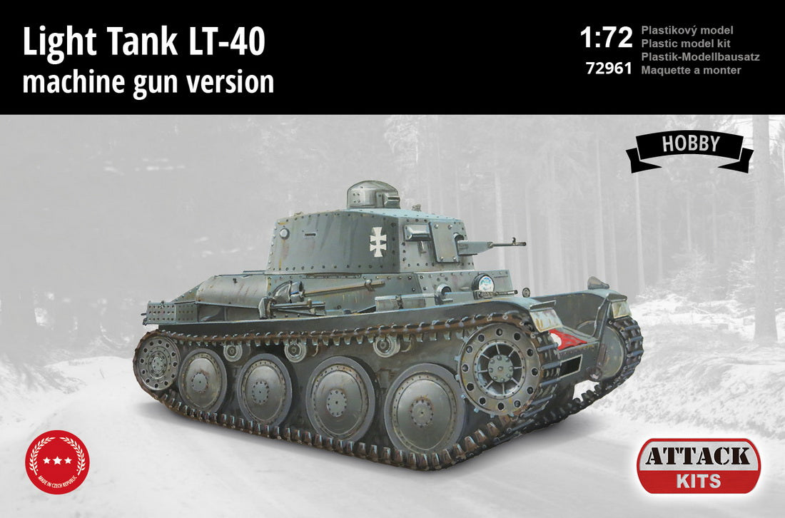 Attack Kits ATK72961 1:72 LT-40 Light Tank 'Machine Gun version'