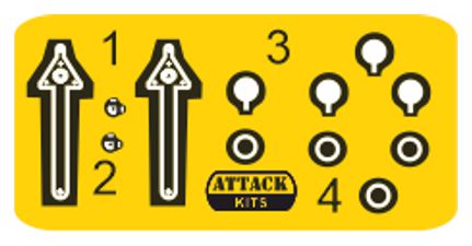Attack Kits ATK72962 1:72 LT-40 Light Tank w.37mm Gun Profi Line