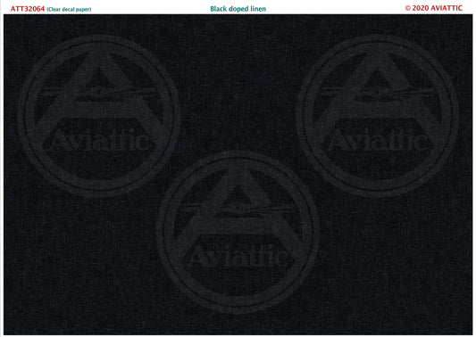 Aviattic ATT32064 1:32 Black doped linen