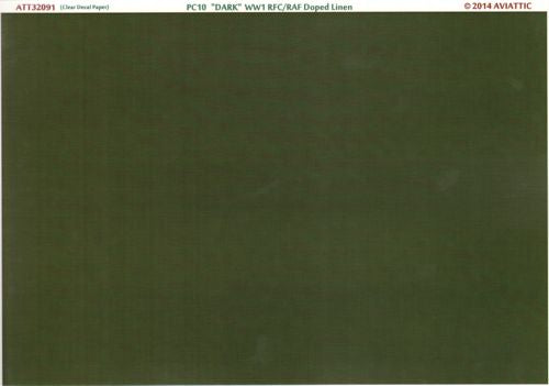 Aviattic ATT32091 1:32 PC10 dark WWI RFC/RAF doped linen