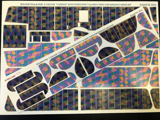 Aviattic ATT32122 1:32 Roland D.VIa 5 Colour Lozenge Faded