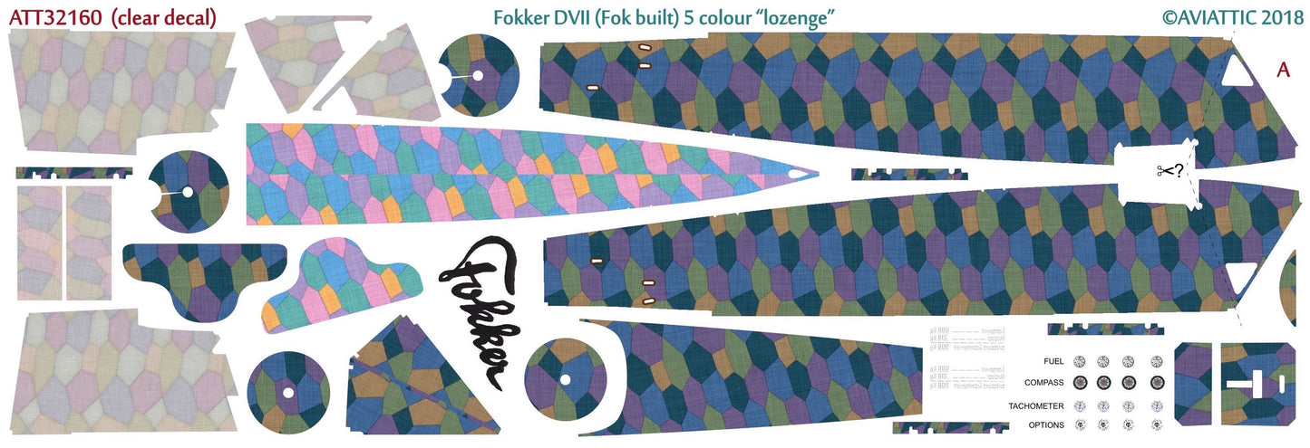 Aviattic ATT32160 1:32 Fokker D.VII