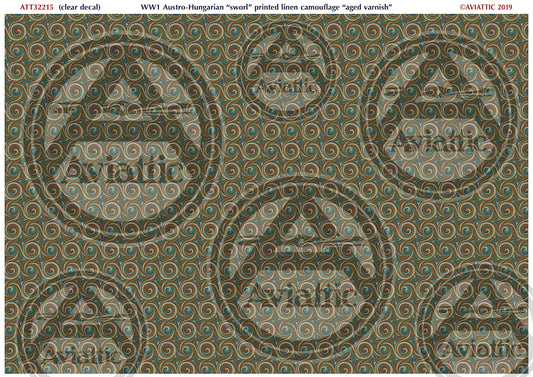 Aviattic ATT32215 1:32 Austro-Hungarian Sworl Camouflage Decals