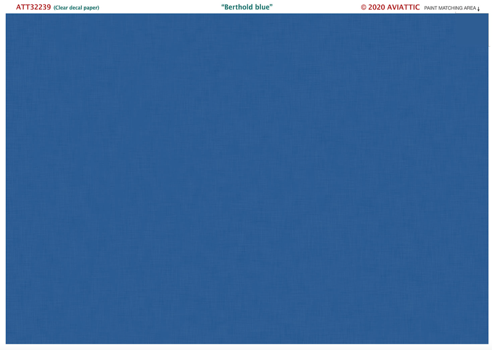 Aviattic ATT32239 1:32 'Berthold' blue