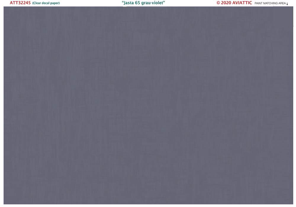 Aviattic ATT32245 1:32 Jasta 65 grau-violet paint on linen