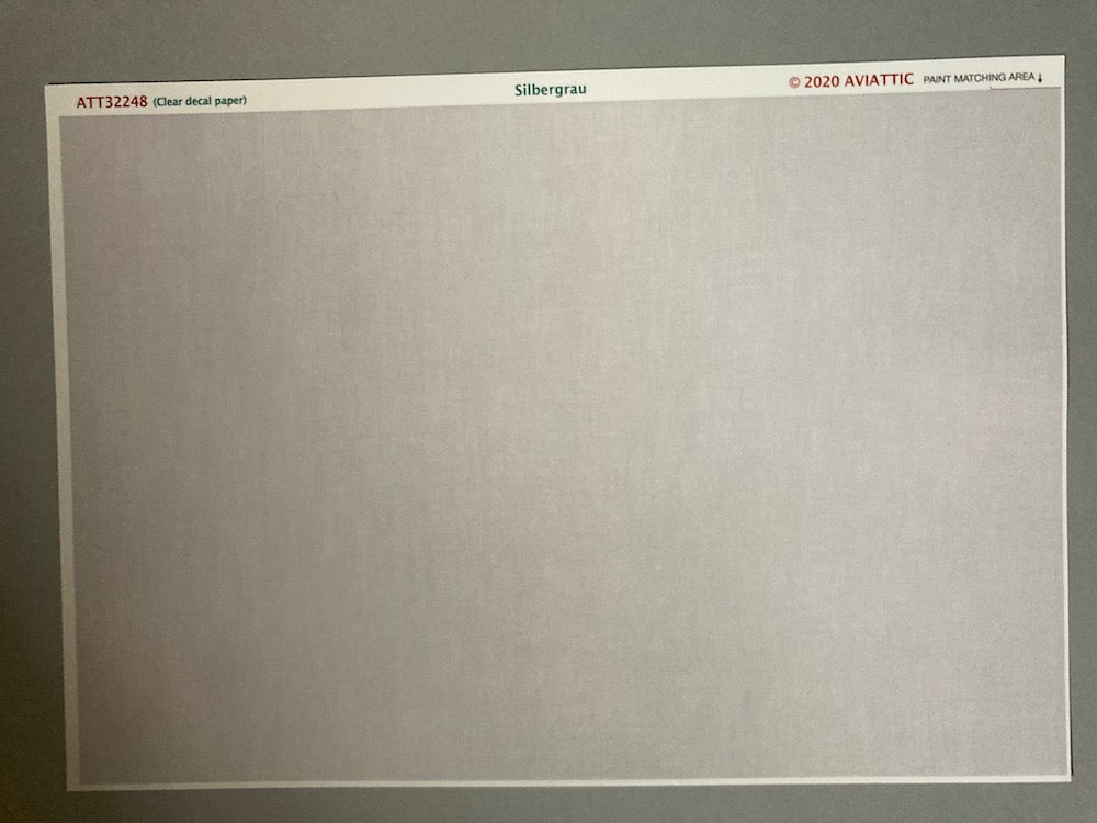 Aviattic ATT32248 1:32 'Silbergrau' paint on linen