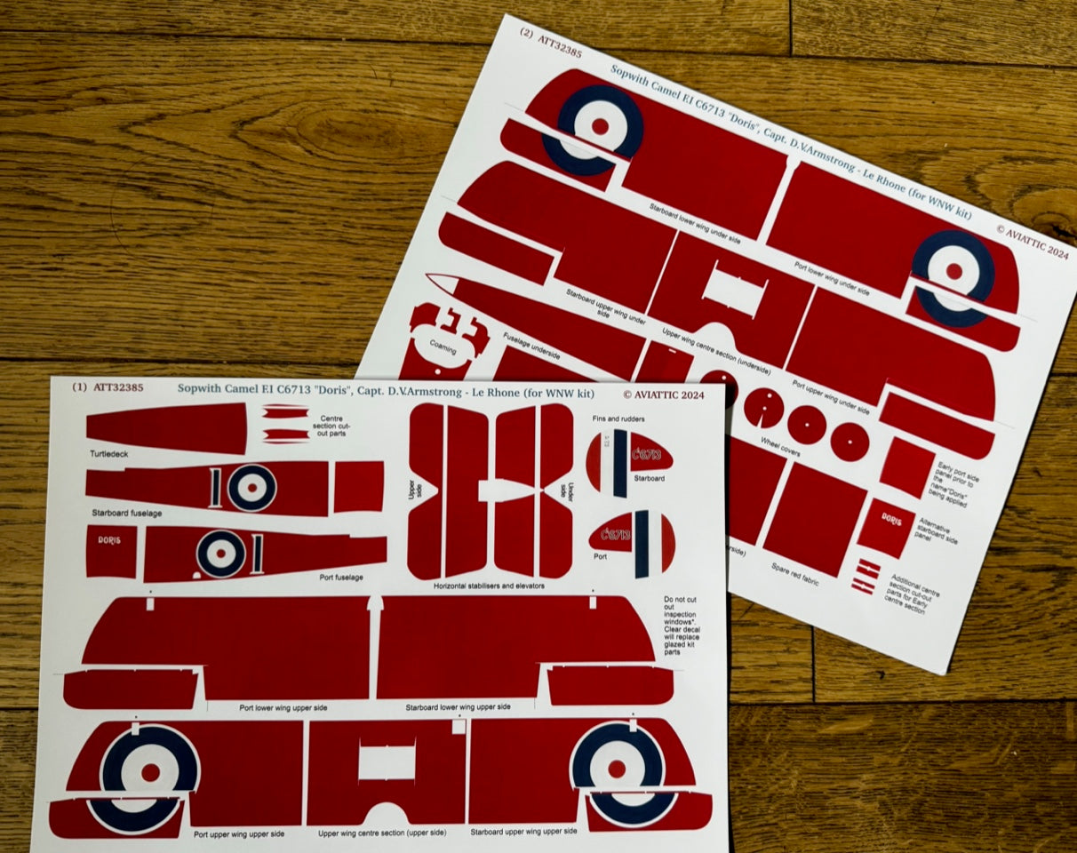 Aviattic ATT32385 1:32 Sopwith Camel F.I C6713 Capt