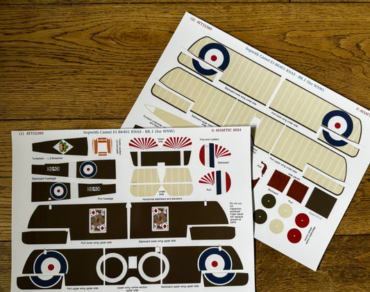 Aviattic ATT32389 1:32 Sopwith Camel F.I B6401 RNAS