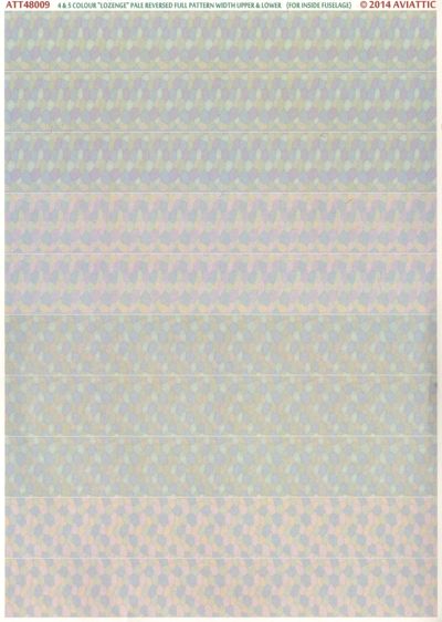Aviattic ATT48009 1:48 4 & 5 colour 'lozenge' pale reversed