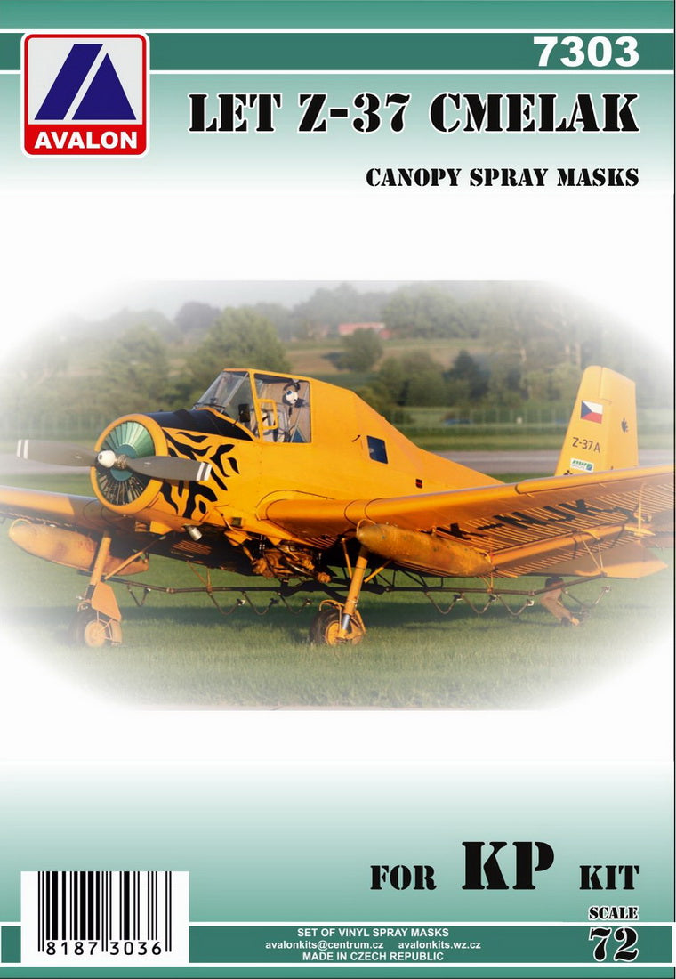 Avalon AVD7303 1:72 LET Z-37 Cmelak