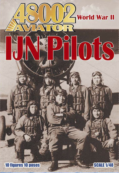 Aviator AVI002 1:48 Imperial Japanese Navy Aviation pilot figures