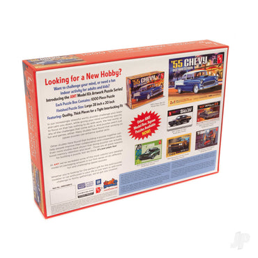 AMT 1955 Chevy Bel Air 1000 Piece Jigsaw Puzzle AWAC009-BELAIR