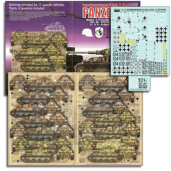 Echelon FD AXT351020 1:35 GD, 18.Pz.Abt, 11.PD, DR Pz.Kpfw.IVs
