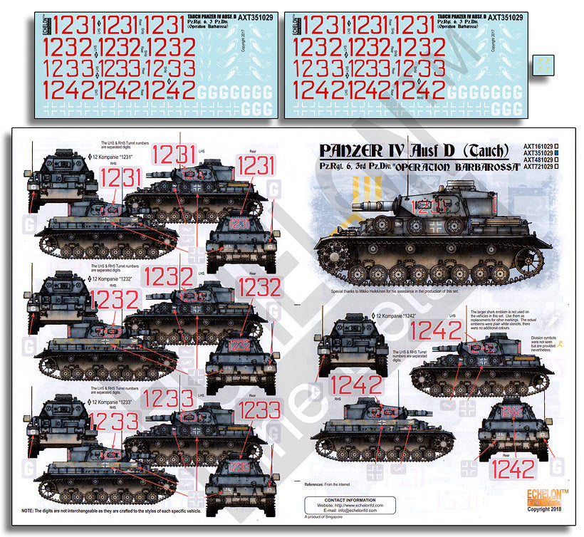 Echelon FD AXT351029 1:35 Pz.Rgt