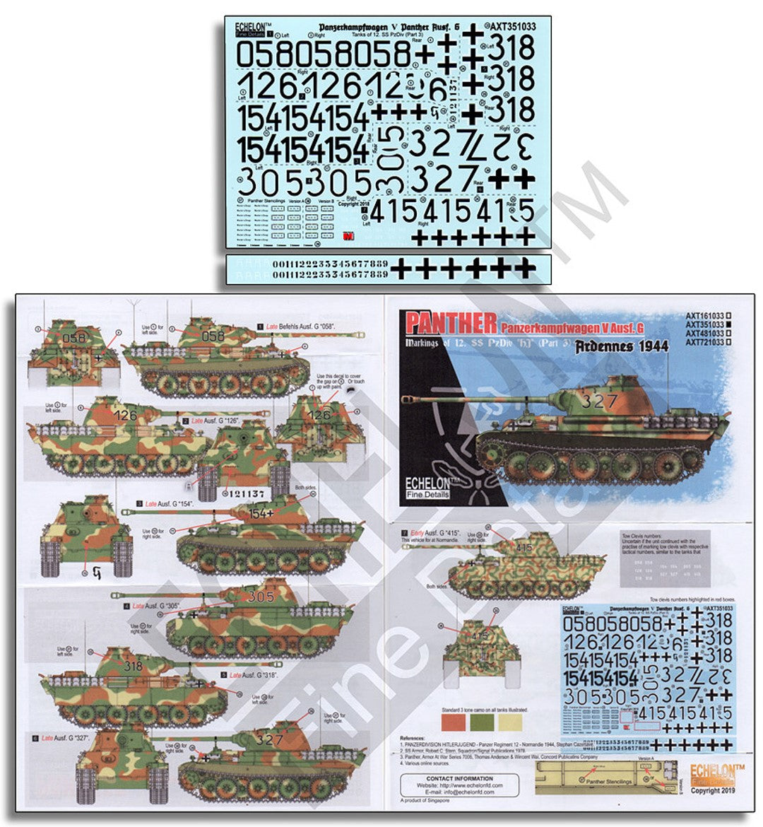 Echelon FD AXT351033 1:35 SS-Pz.Div