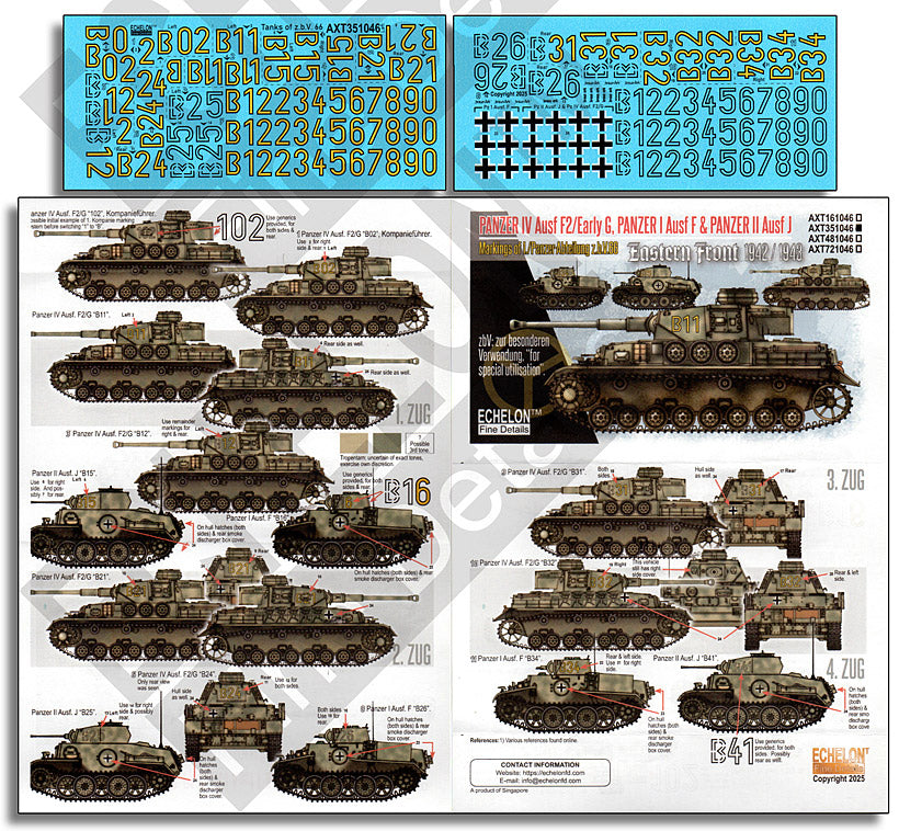 Echelon FD AXT351046 1:35 Pz-Abt z.b.V