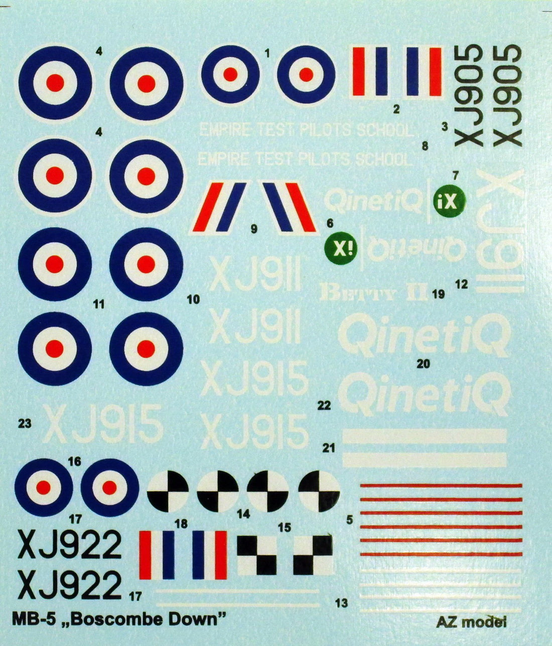 AZ Model AZA7026 1:72 Martin-Baker MB.5 Prototype "Boscombe Down"