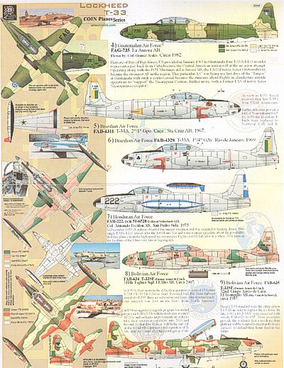 Aztec AZD32002 1:32 Latin American T-birds